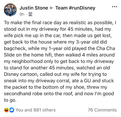 Justin Stone rundisney