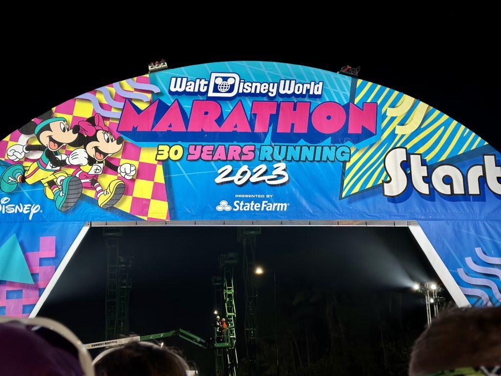 Walt Disney World Marathon 2023 start