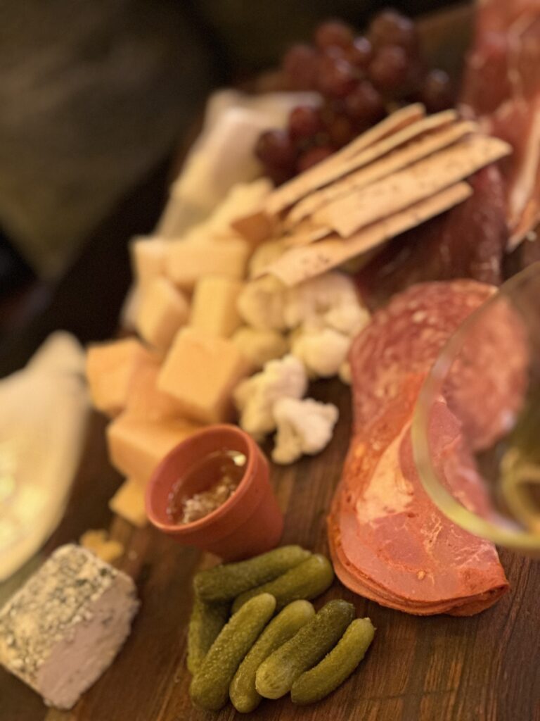 Territory Lounge at Wilderness Lodge - artisanal cheese and charcuterie