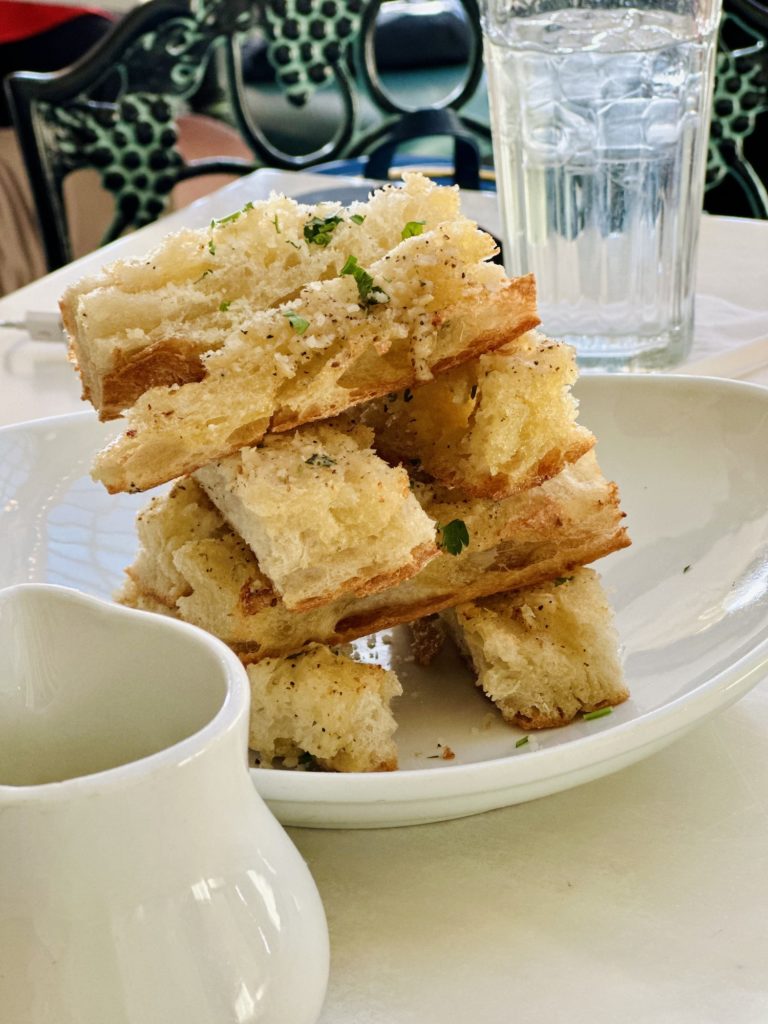 Tony's Town Square Restaurant garlic bread