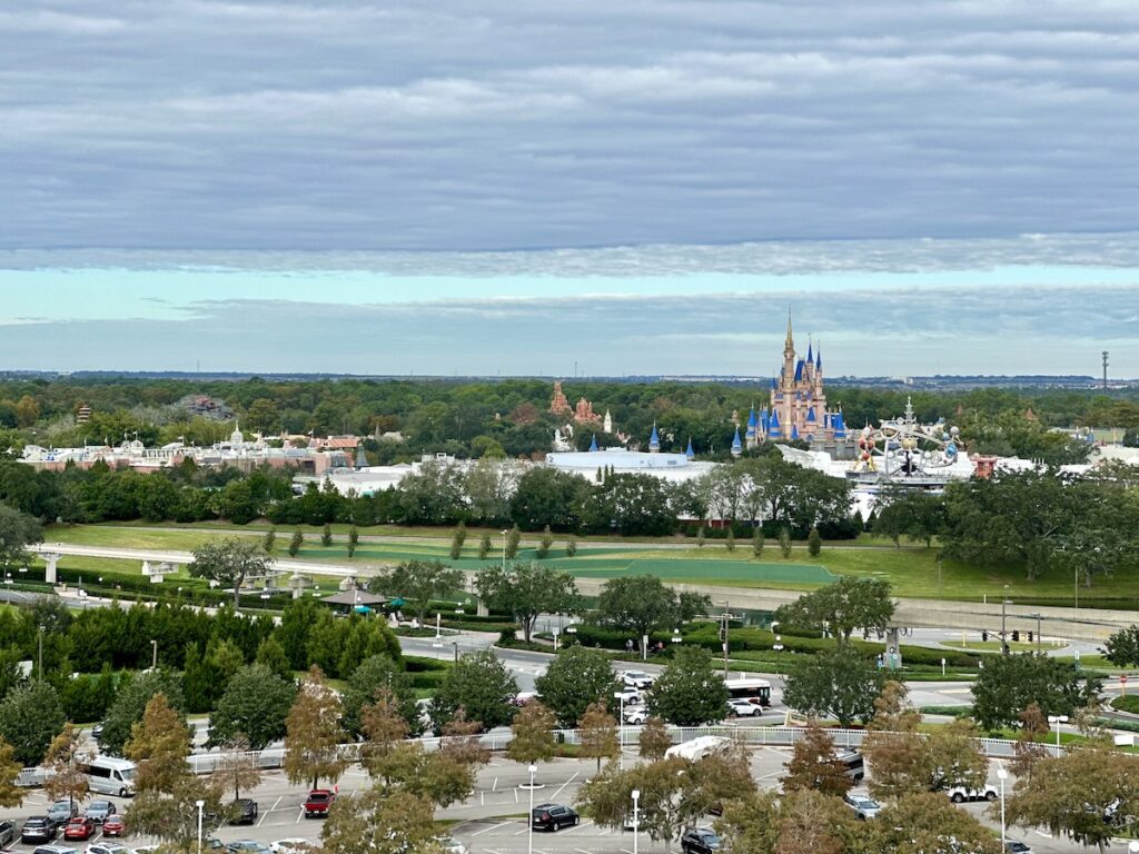 Walt Disney World, The Contemporary, Magic Kingdom view