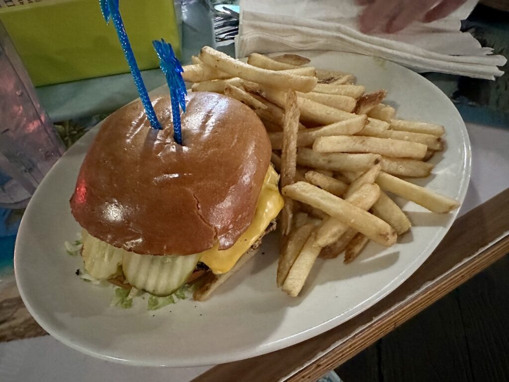 Universal Studios Florida Margaritaville veggie burger