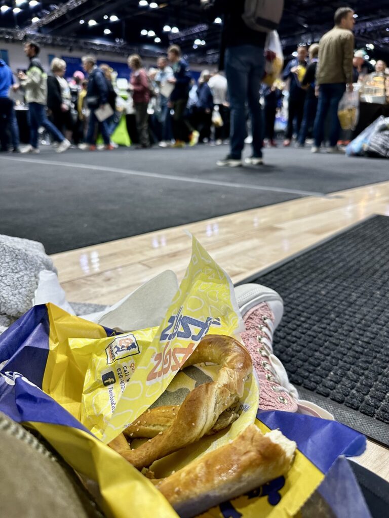 WDW Marathon Weekend Expo soft pretzel